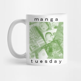 Manga Tuesday (green-white) Mug